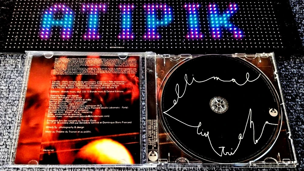 🎤 Camille - Live  En El Trianon - CD Concierto Edición Única EMI🌹 – photo 3